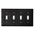 Toggle Style 4 Gang Switch Plate