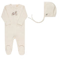 Velour Bicycle Collection - Footie + Bonnet