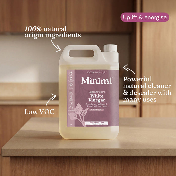 White Vinegar - Uplifting Rhubarb - Bulk Refill