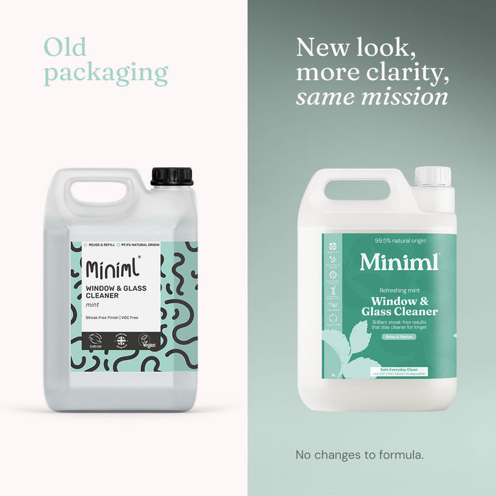 Window + Glass Cleaner - Refreshing Mint - Bulk Refill